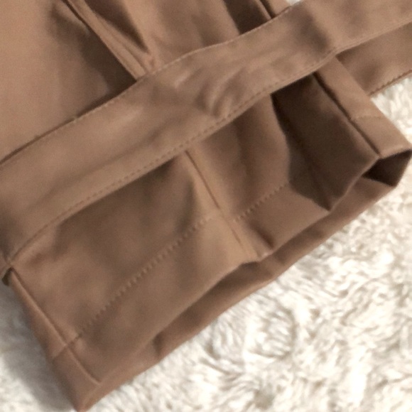 LUCY PARIS FAUX LEATHER PANTS PAPER-BAG PANTS SZ Sm bin 32 - Picture 5 of 9